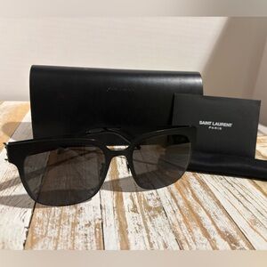 Yves Saint Laurent Black Sunglasses